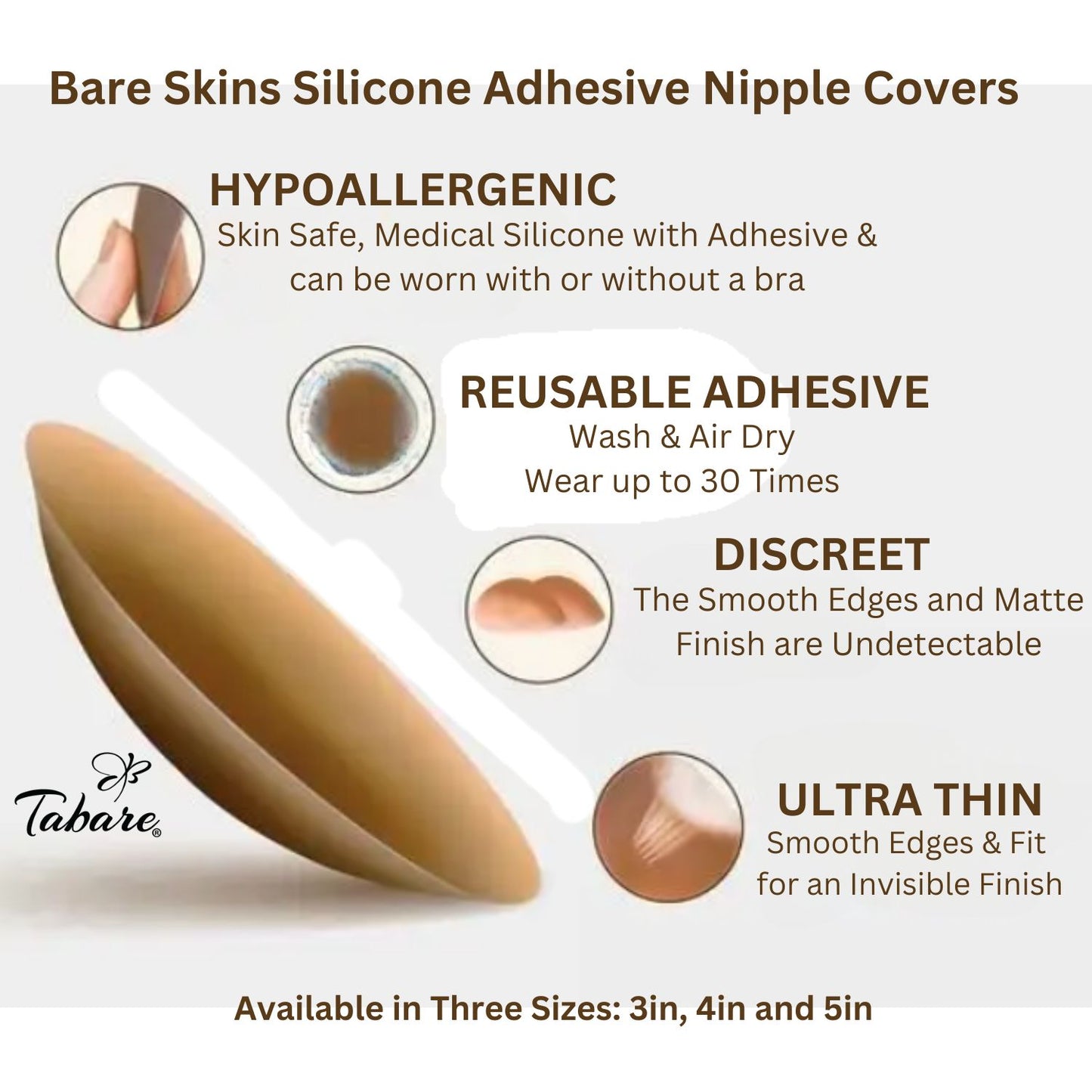 Bare Skins Adhesive Nipple Covers