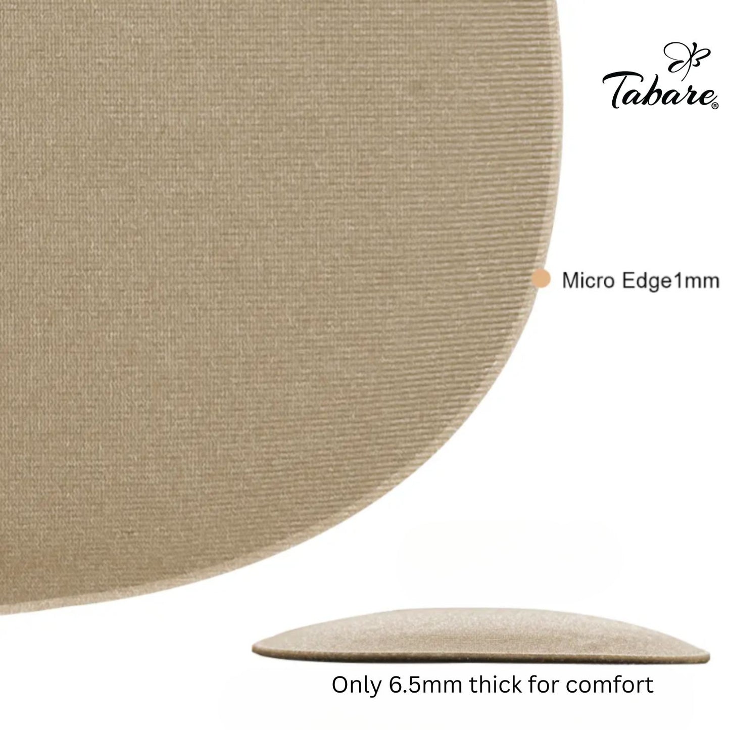 Tabare Camel Toe Concealer Fabric Sponge Pad