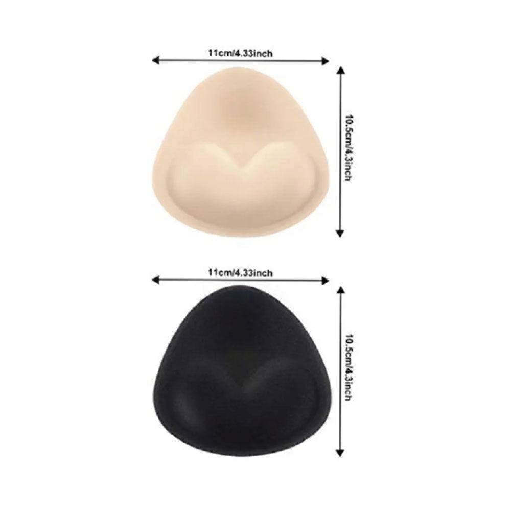 Triangle Adhesive Push Up Bra Pads - Baretique
