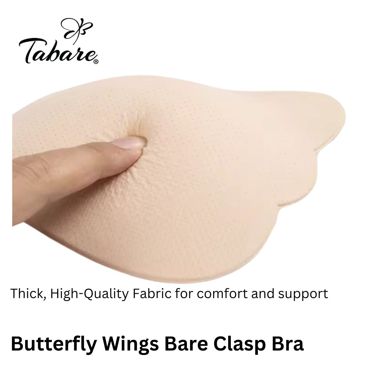 Butterfly Wings Bare Clasp Reusable Adhesive Bra - Baretique
