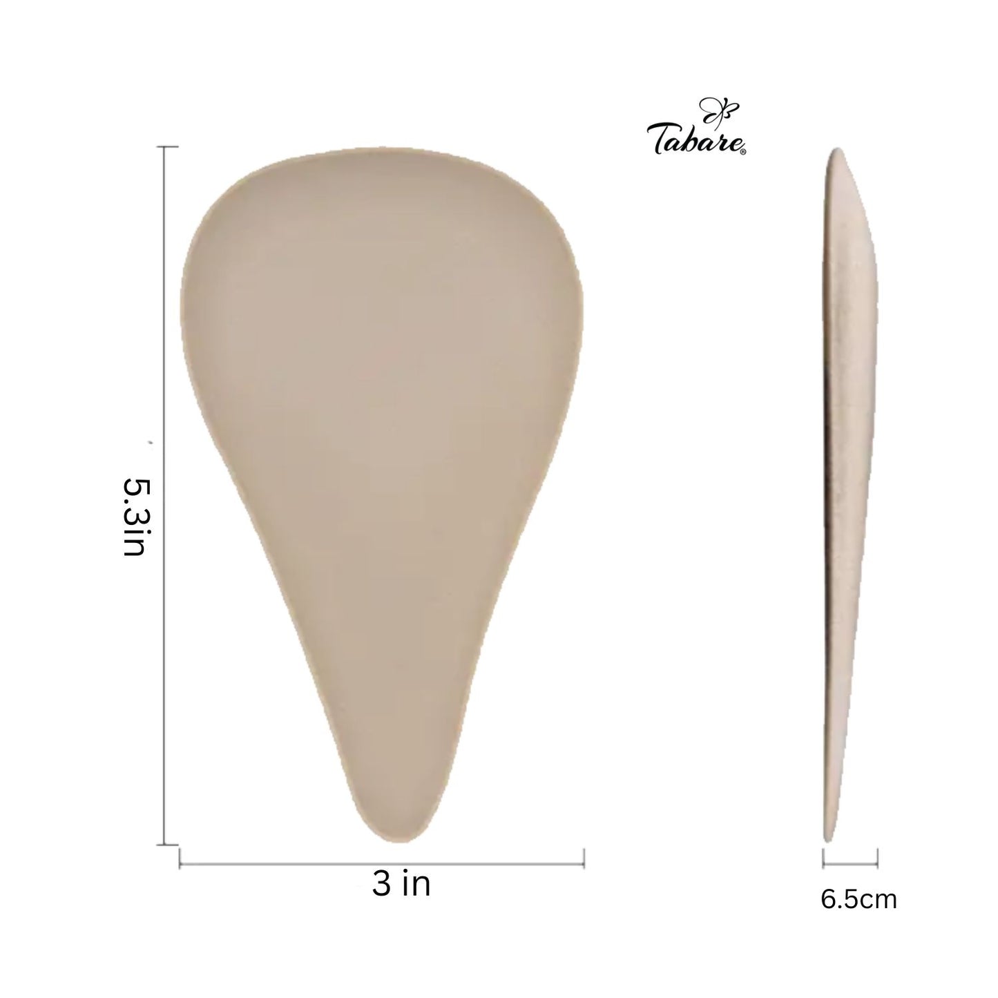 Tabare Camel Toe Concealer Fabric Sponge Pad