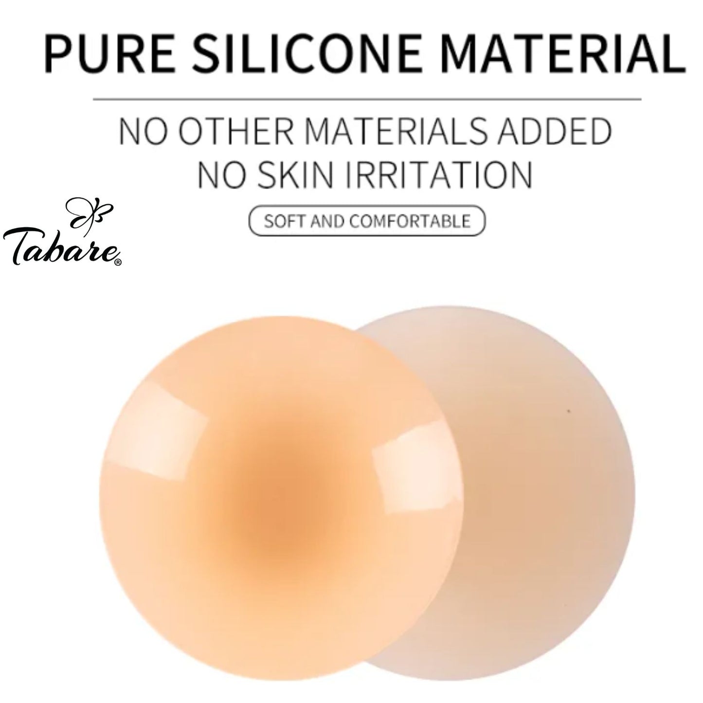 Tabare Bare Skins Adhesive Free Nipple Covers