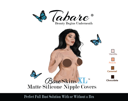 Bare Skins XL Matte Silicone Nipple Covers - Baretique