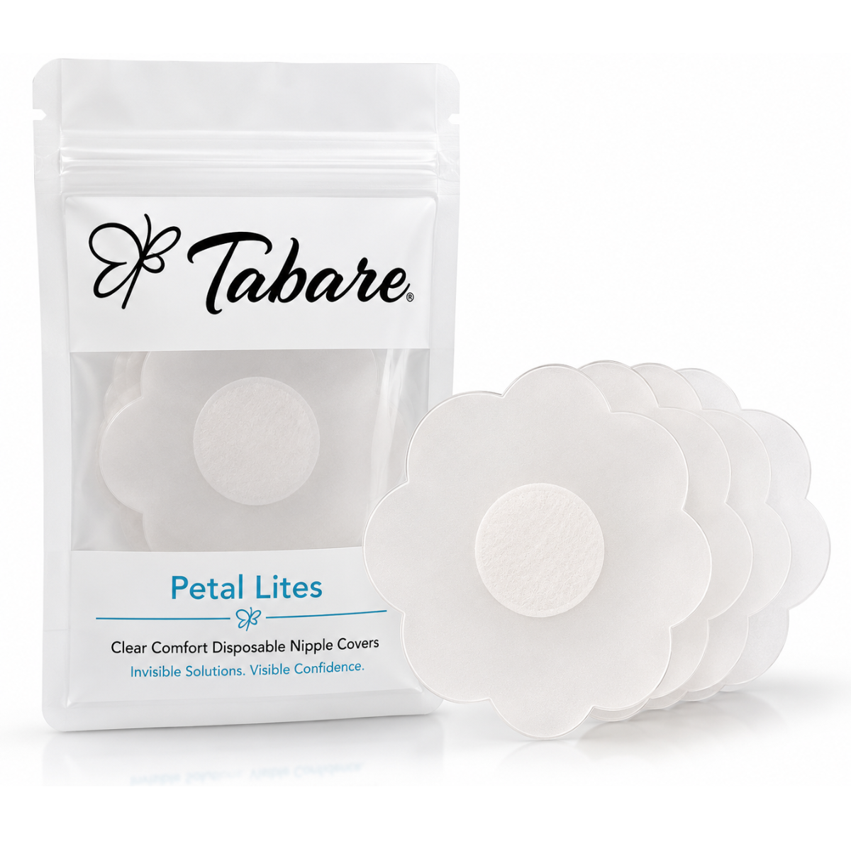 Petal Lites™  Clear Comfort Nipple Covers