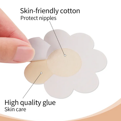 Petal Lites Disposable Satin Nipple Covers