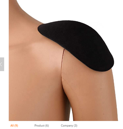 Oval Push Up Shoulder Pads